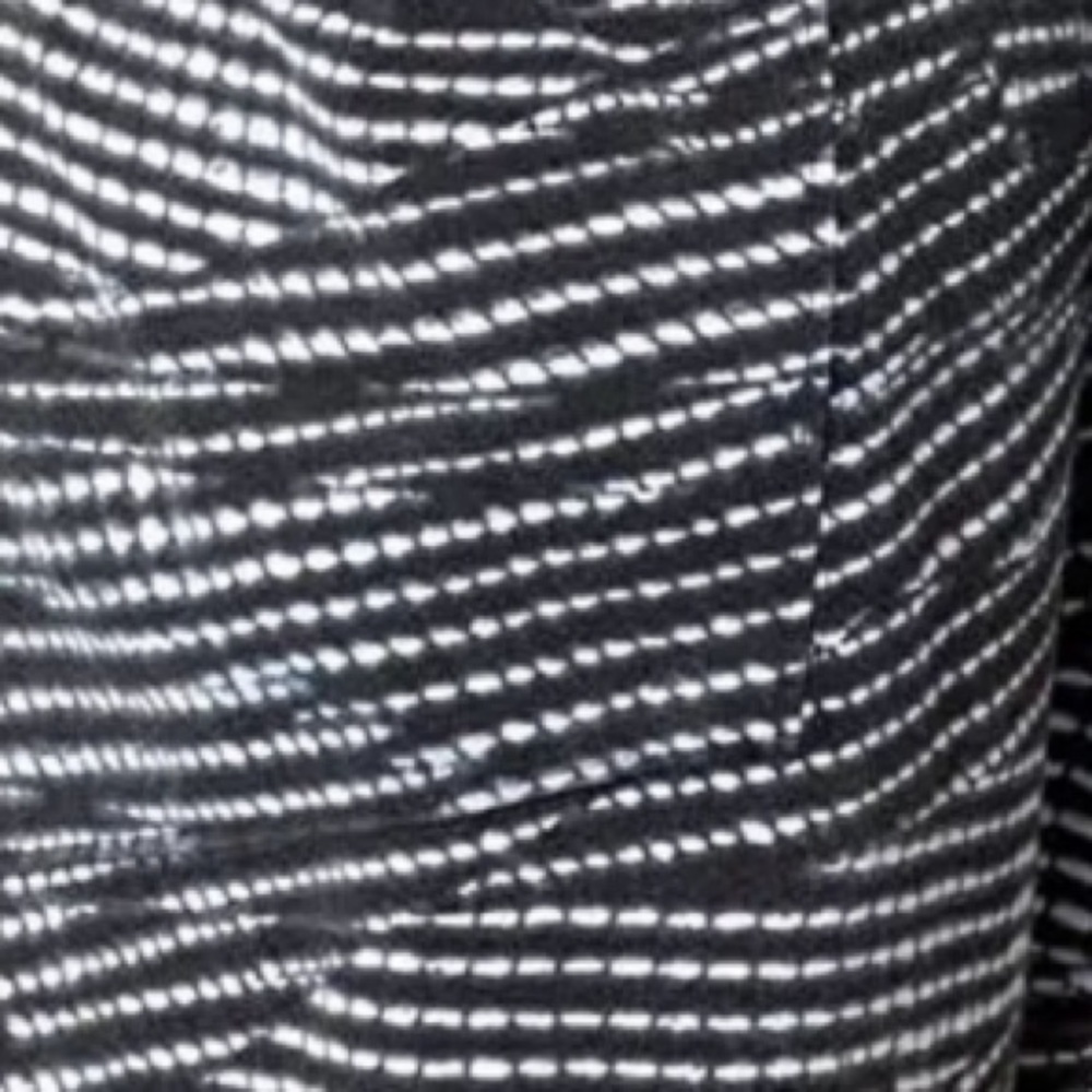 RARE FREE PEOPLE Movement Hot Shot Printed Onesie Black Stripes Combo - Picture 3 of 4